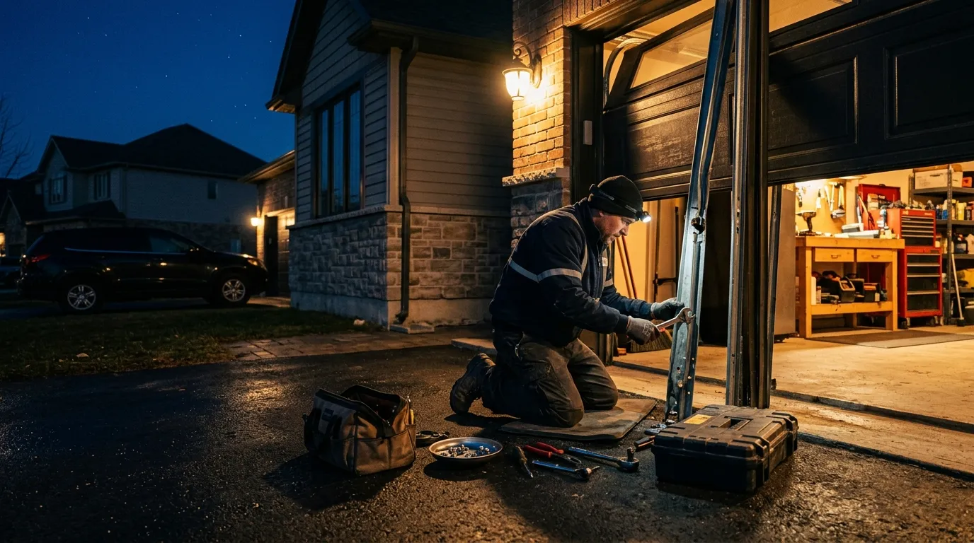 Garage door work by Hendersonville Garage Door Pros in Hendersonville, NC