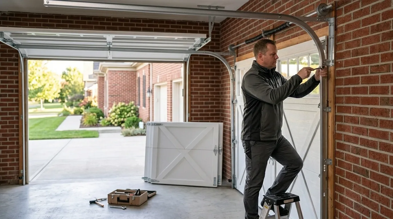 Garage door work by Hendersonville Garage Door Pros in Hendersonville, NC