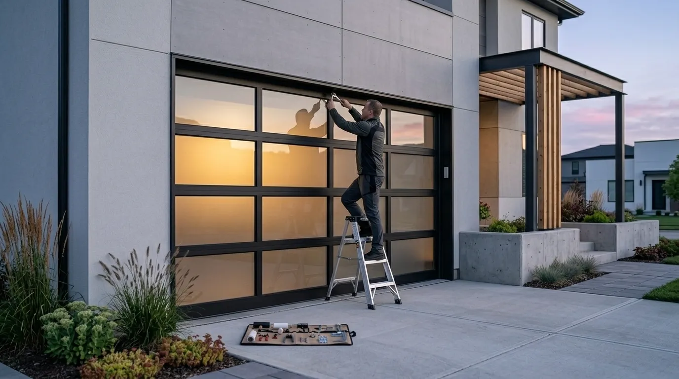 Garage door work by Hendersonville Garage Door Pros in Hendersonville, NC