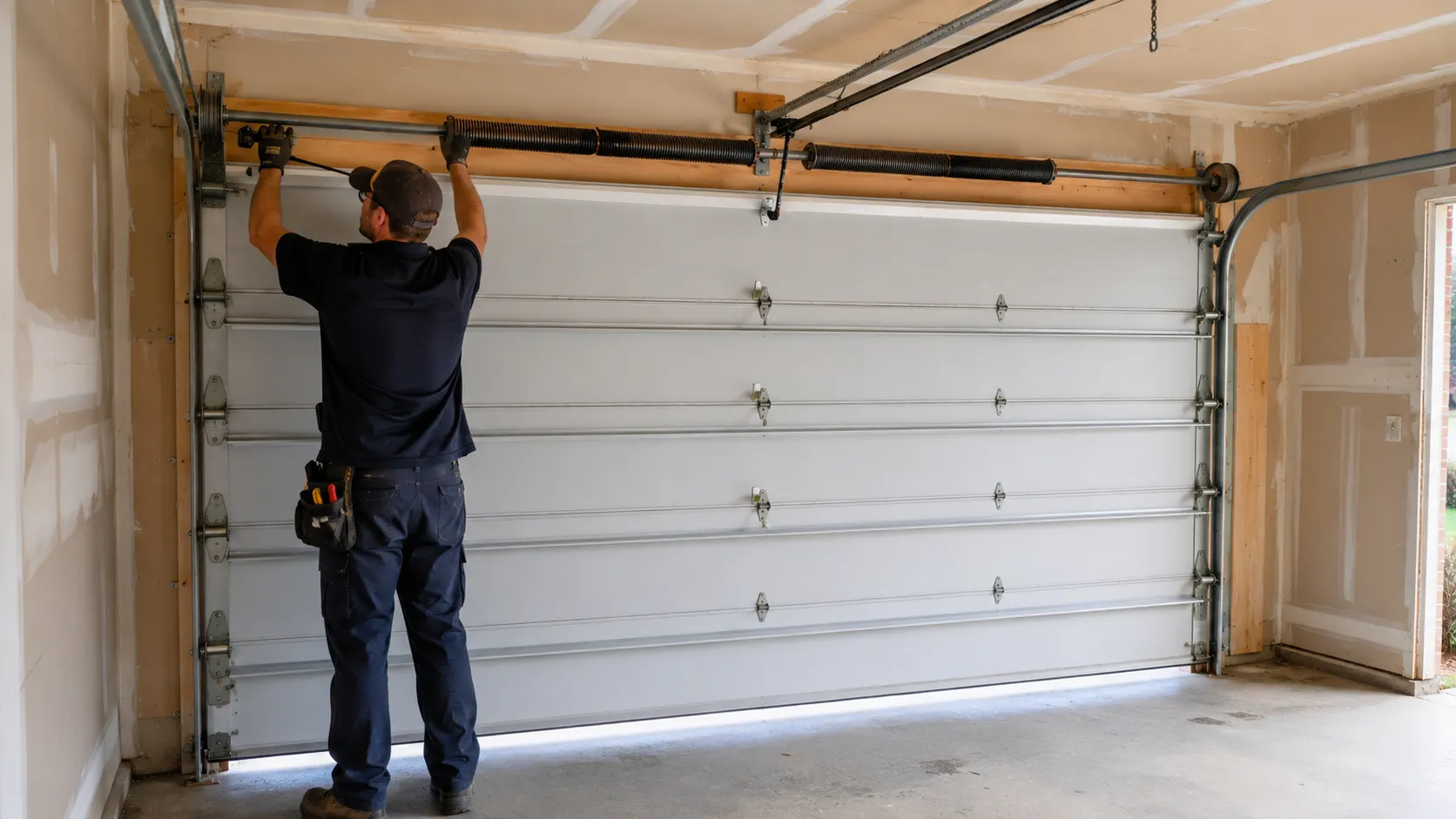 Garage door work by Hendersonville Garage Door Pros in Hendersonville, NC