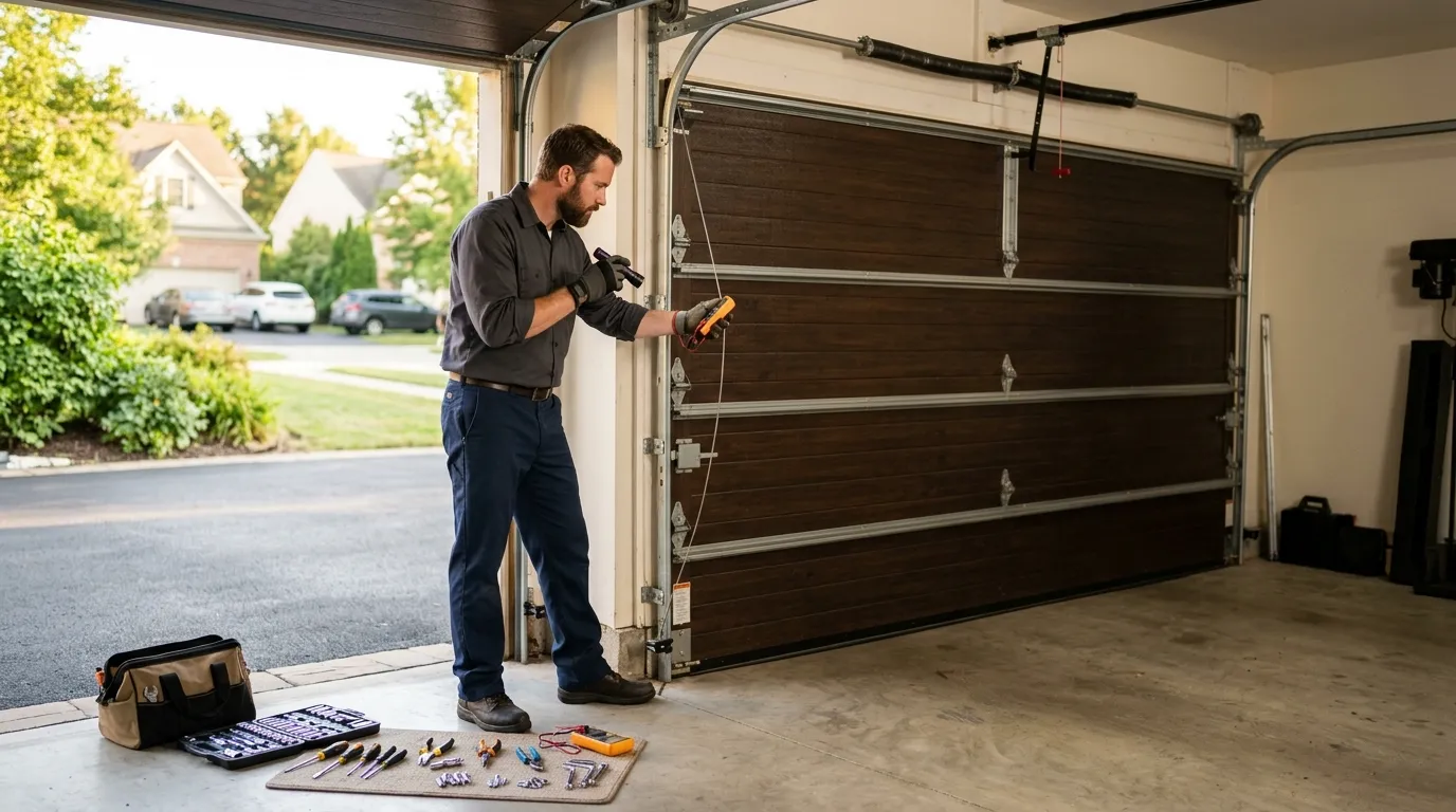 How the Visit Works - Hendersonville, NC garage door work