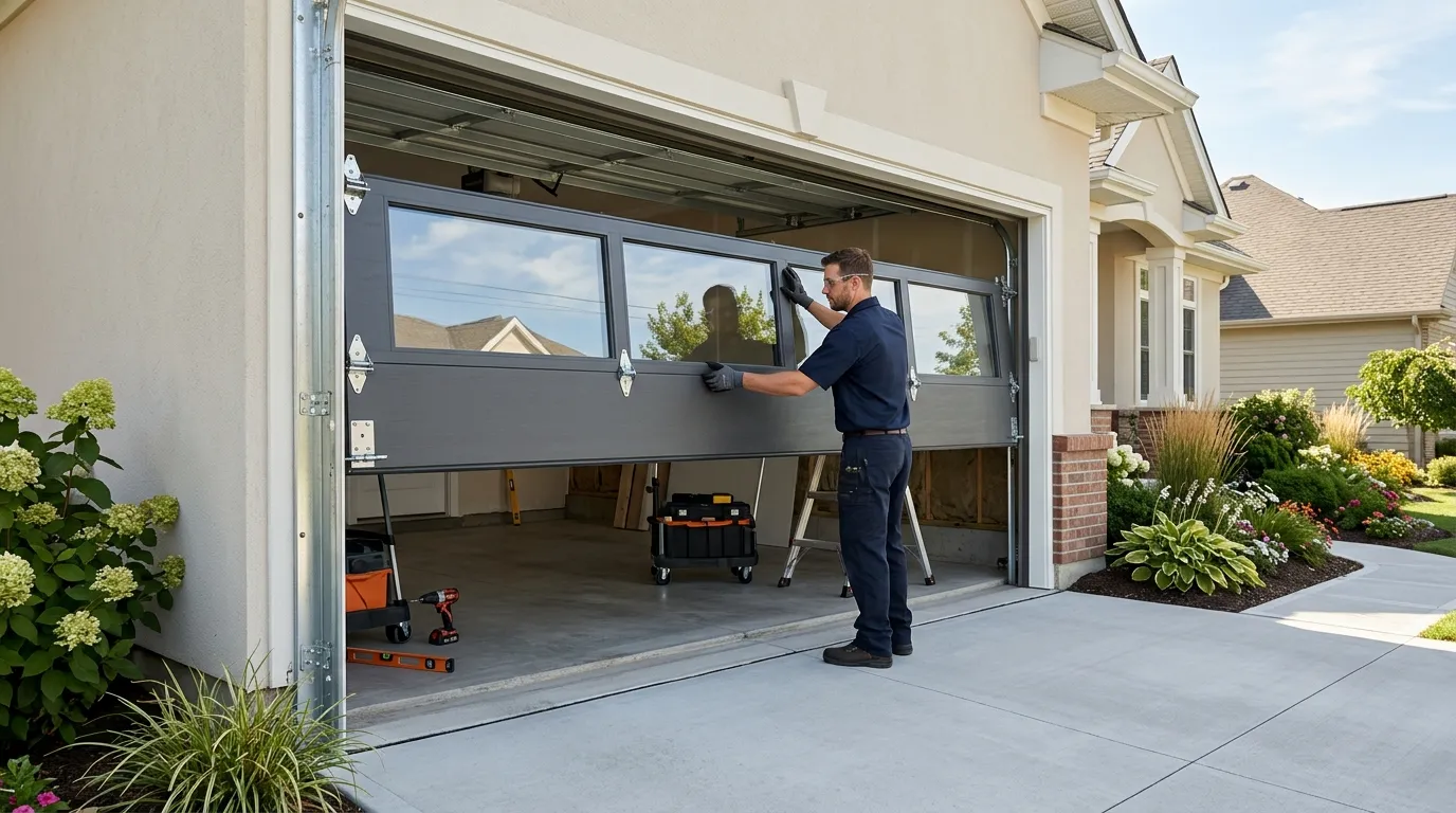 What Gets Built Around Here - Hendersonville, NC garage door work
