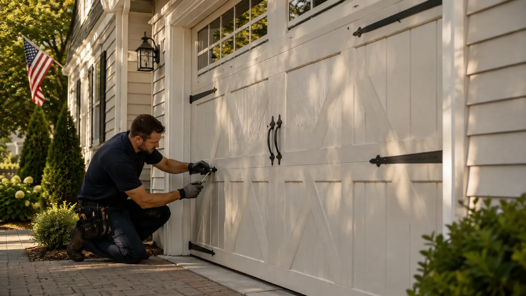Garage door service in Hendersonville, NC