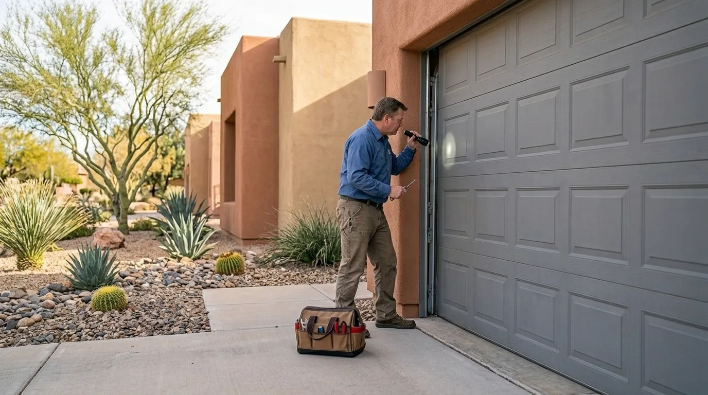 Garage door service in Hendersonville, NC