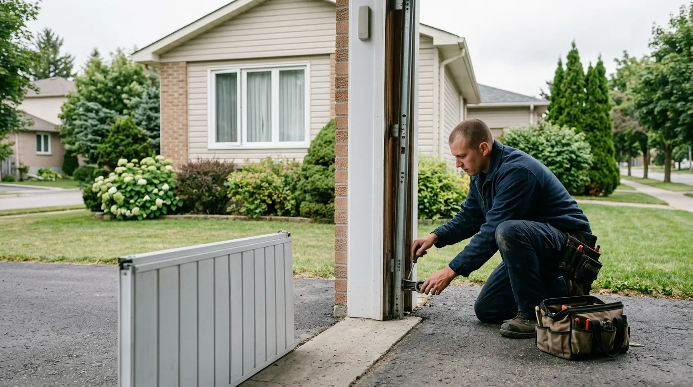 Garage door service in Hendersonville, NC