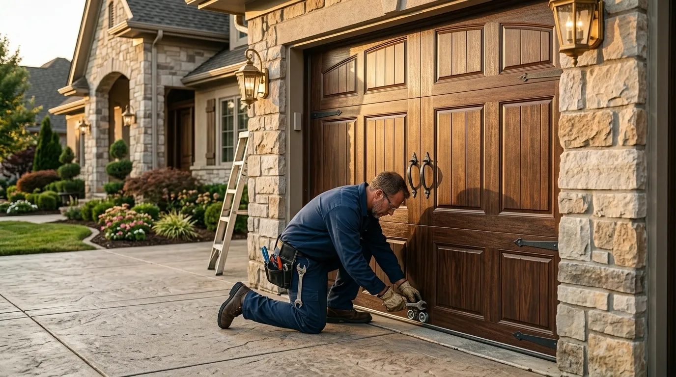 Garage door service in Hendersonville, NC
