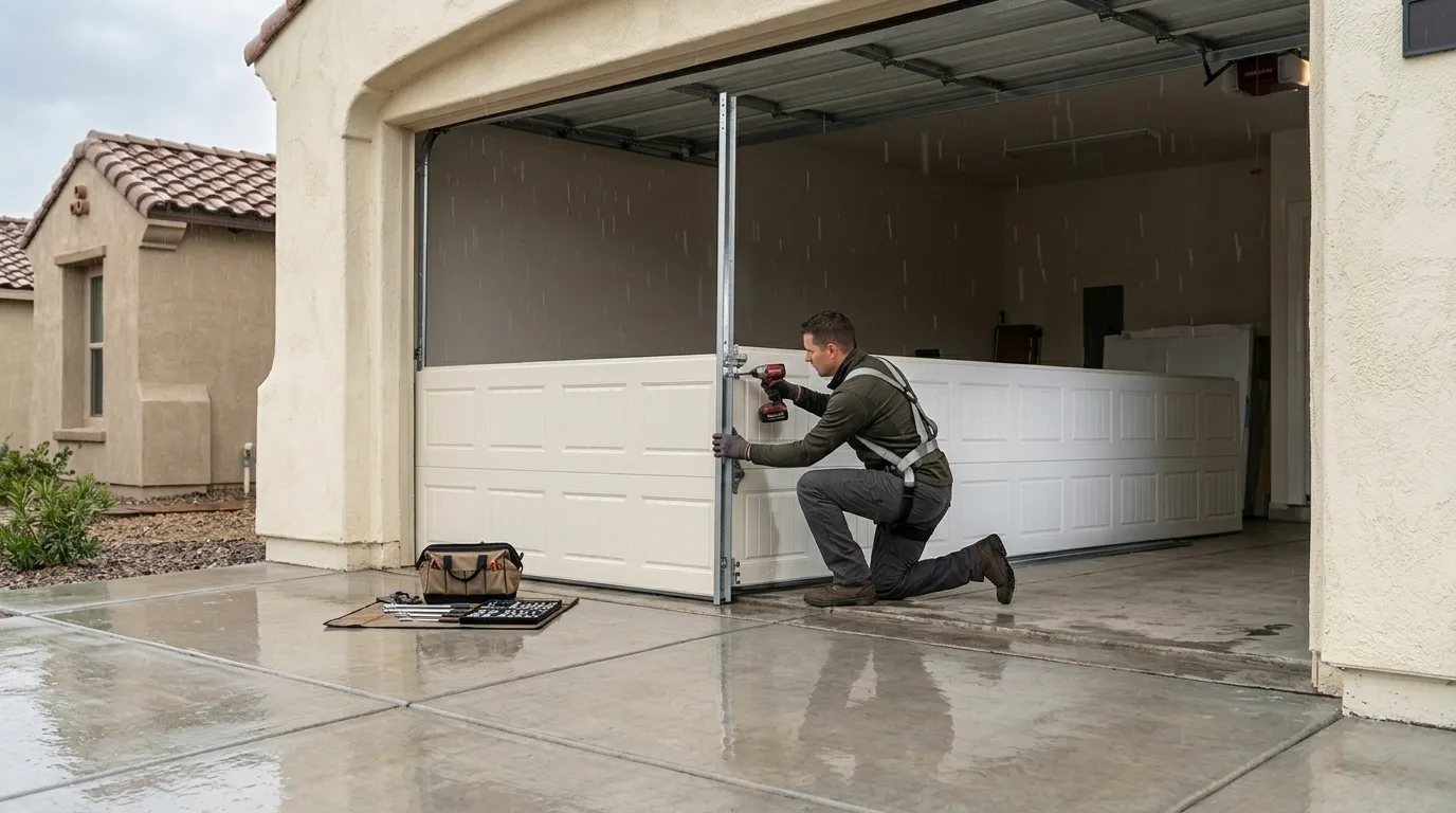 Garage door service in Hendersonville, NC