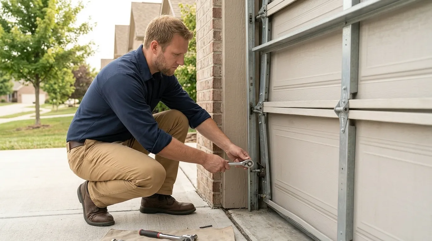 Garage door service in Hendersonville, NC