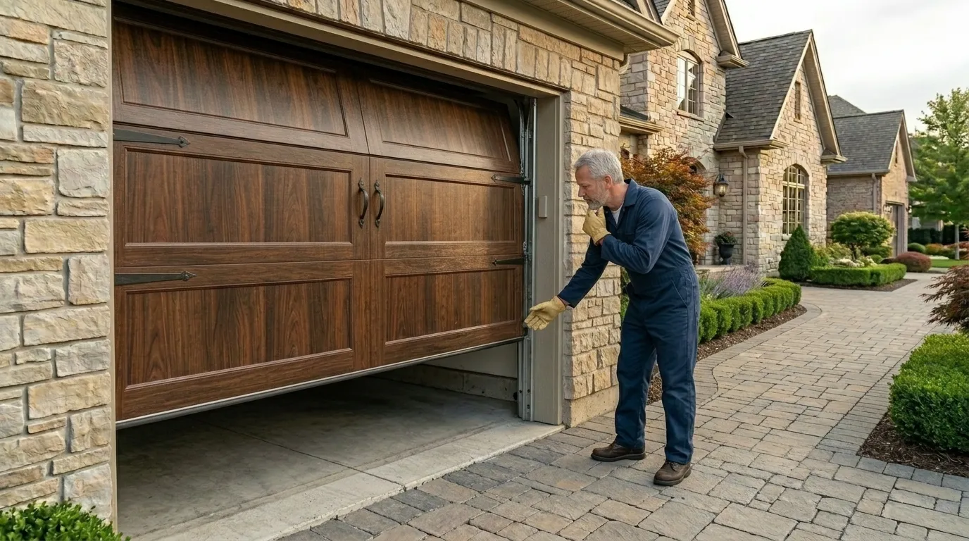 Garage door service in Hendersonville, NC
