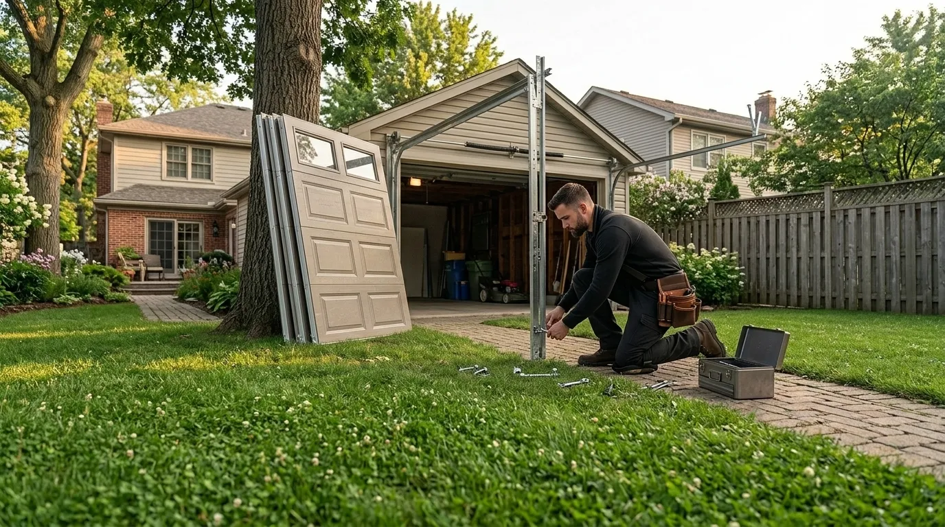 Garage door service in Hendersonville, NC